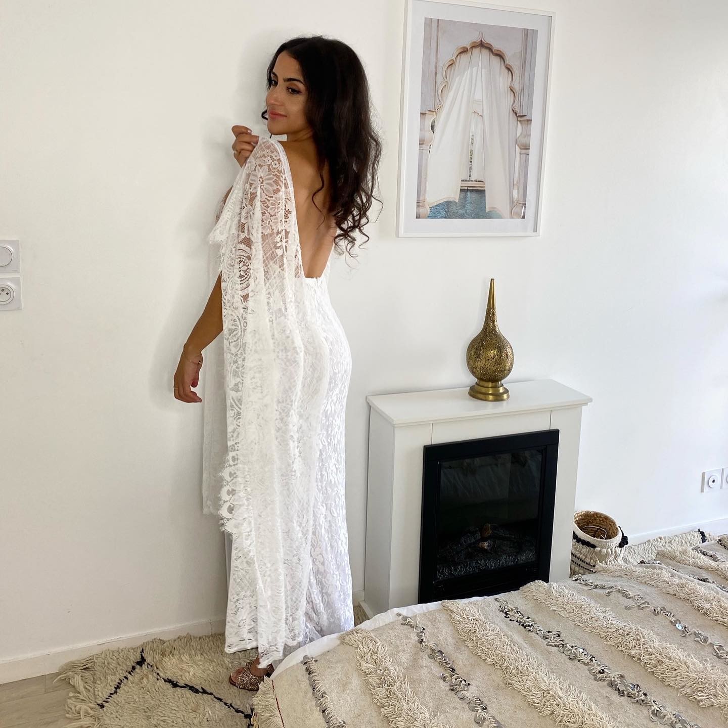 Robe de 2025 mariée chez wish